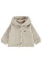 Hooded Buttoned Cardigan for 2-5 Years - Beige