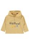 Hallwo Printed Hoodie Set for 2-5 Years - Mustard - 4