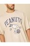 Men Beige Character Graphic T-Shirt - 4