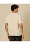 Men Cream Slogan T-Shirt - 3