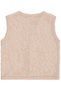 Rabbit Embroidered 3-18 Month Vest - Powder - 2