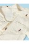 Infant Boys White Embroidered Shirt - 2