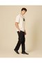 Men Black Plain Cargo Pants - 5