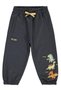 Dinosaur Printed Sweatpants for Ages 2-5 - Gray