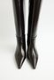 Boots 2605 - Belt Detailed Pointed Toe Bitter Brown Women's Boots - 2