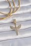 Rice gold color zircon stone michael model ajda charm