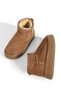 Women's Winter Boots with Plush Suede Look Inside, Thick Sole, Mink - Fon44 - 3