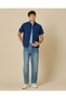Men Navy Plain Shirt - 5
