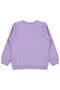 Civil Girl's Sweatshirt |   2 Threaded Long Sleeve Crew Neck Printed |   School Nursery and Daily Use - Lila - 2