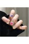 5Pcs Set 5D Embossed Nail Art Stickers Nail Art Decals For Nail Art Decoration Self Adhesive Nail Art Supplies For Women And Girls
