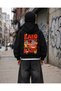 Snow Masked Balaclava Cartoon Printed Ninja Kids Hoodie Sweatshirt