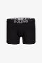 Men's Premium Lyocell Short Leg Boxer Black - 2
