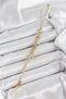 Brass Gold Color Zircon Stone Fish Scale Women's Bracelet
