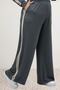 67086 Plus Size Modal Pants Set with Side Stripe Detail - Anthracite - 4