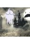 Halloween Hanging Ghost Skull Decoration 3 Ft White Scary Hanging Prop for Haunted House, Horror Party Decor, Spooky Indoor Outdoor Ornament - 6