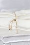 Gold Color Brass Star Model Women's Bracelet with Elevator Chain - 2