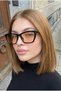 Flora Cat Eye Black Framed Nude Ultra Light Women's Sunglasses with Uv400 Filter - 3