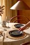 6-Piece Handmade Wicker American Service Set 36 cm Supla Runner Presentation - 3