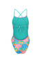 Girl's Training Swimsuit Tie Back Persia - 2