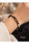 High Quality Tiger Eye & Onyx Combination Natural Stone Bracelet Special Design - 4