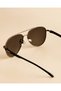 Women Black Aviator Sunglasses - 3