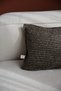 Tessa Dark Brown Throw Pillow Cover (30X50) - 3