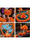 Marigold Flowers Artificial Marigold Flowers Heads Bulk Mexican Decoration Silk Orange Marigold Garland with Stems for Day of The Dead Halloween Diwali Party Decorations Home Decor - 5