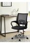 Premium Mesh Office Staff Chair: Ergonomic Design, Advance Lumbar Support, Tilt Mechanism, and Grey PU Wheels - Elevate Your Workspace Comfort | The Perfect Office, Desk, or Work Chair