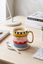 Pop Art Love Porcelain Coffee Tea Cup 270 ml