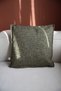 Tessa Khaki Throw Pillow Cover (45X45) - 3