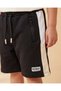 Boys Black Cargo Shorts - 3