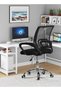Premium Mesh Office Staff Chair: Ergonomic Design, Advance Lumbar Support, Tilt Mechanism, and Grey PU Wheels - Elevate Your Workspace Comfort | The Perfect Office, Desk, or Work Chair - 2