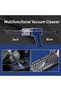 AUTO FAMILY Portable Handheld Vacuum Cleaner Cordless, USB Rechargeable Mini Vacuum Cleaner with Filter, High Suction Car Vacuum Cleaner for Keyboard & Pet Hair Cleaning (2 in 1) - 4