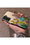 Samsung Galaxy S21 Fe Compatible Acrylic Hard Back Panel Silicone Edged Cactus Pattern Phone Case - 4