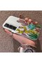 Realme C65 4g Compatible Acrylic Hard Back Panel Silicone Edged Cactus Patterned Phone Case - 3
