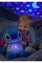 Projection Musical Stitch Night Light Sleeping Companion Plush Toy – Starry Moon Light Baby and Children's Sleeping Lamp Blue - 2