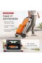 Auto Family Portable BBQ Gas Grill with Foldable Stand & Wheels, Stainless Steel Charcoal Grill, Compact Outdoor Barbecue Cooker for Camping, Picnic, Travel & Garden Cooking (Orange) - 6