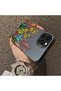iPhone 14 Pro Compatible Acrylic Hard Back Panel Silicone Edged Cactus Pattern Phone Case - 4