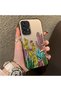 Samsung Galaxy A33 Compatible Acrylic Hard Back Panel Silicone Edged Cactus Patterned Phone Case - 2