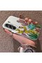 Tecno Camon 40(Cm5) Compatible Acrylic Hard Back Panel with Silicone Edges Cactus Pattern Phone Case - 3