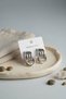 316L Steel Silver Color Bohemian Hoop Model Earrings