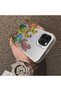 حافظة هاتف بنمط الصبار متوافقة مع iPhone 11 Pro Max، مصنوعة من الأكريليك الصلب مع حواف من السيليكون - 4