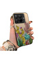 Xiaomi Mi 15t Pro Compatible Acrylic Hard Back Panel with Silicone Edges Cactus Pattern Phone Case