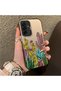 Samsung Galaxy A17 4G/5G Compatible Acrylic Hard Back Panel with Silicone Edge Cactus Pattern Phone Case - 2