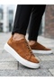 Ba0581 Men's Sneaker Daily Casual Sports Shoes Brown White Sole