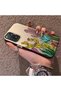 Phone Case for Xiaomi Redmi Note 12 Pro 4g Compatible Acrylic Hard Back Panel with Silicone Edges Cactus Pattern - 3