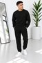 Men's Zero Collar 3-Thread Cotton Sweat Suit - 4