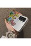 Samsung Galaxy A05S Compatible Acrylic Hard Back Panel Silicone Edged Cactus Patterned Phone Case - 4