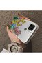 Realme C21 Compatible Acrylic Hard Back Panel with Silicone Edges Cactus Patterned Phone Case - 4