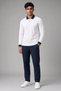 Unisex Beyax Collared Long Sleeve Polo Collar Lacoste T-Shirt – Suitable for School, High School, Adult Use, 100% Cotton